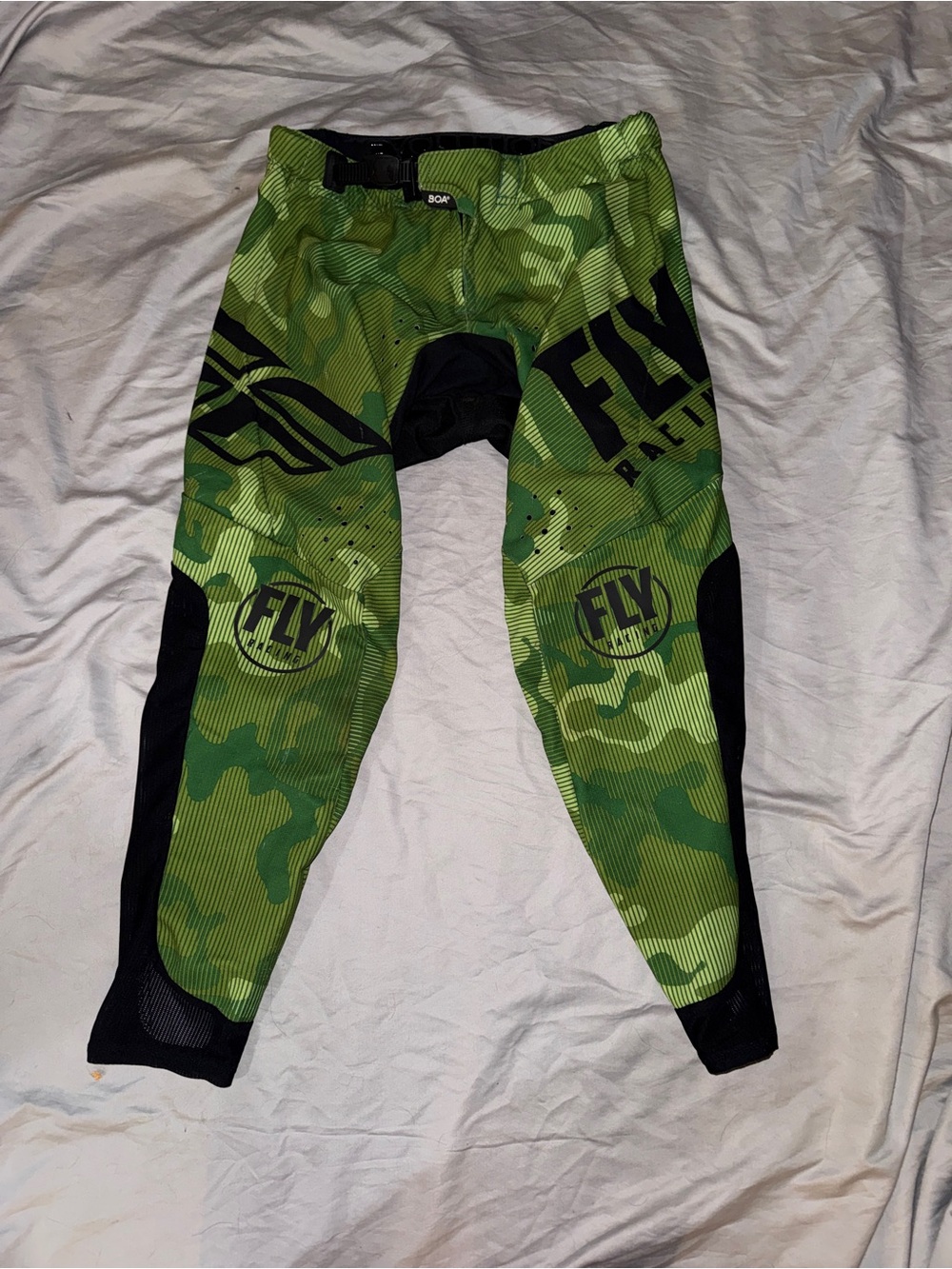 FLY Racing Men's Green Camo Motocross Joggers